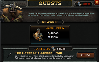 The Horde Challenger - Dragon Tyrant Hero