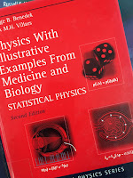 Physics With Illustrative Examples  From Medicine and Biology, Volume 2,  by Benedek and Villars, superimposed on Intermediate Physics for Medicine and Biology.