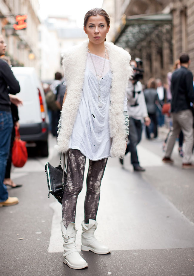 Top Celebrity Fashion Trend Alert White boots!