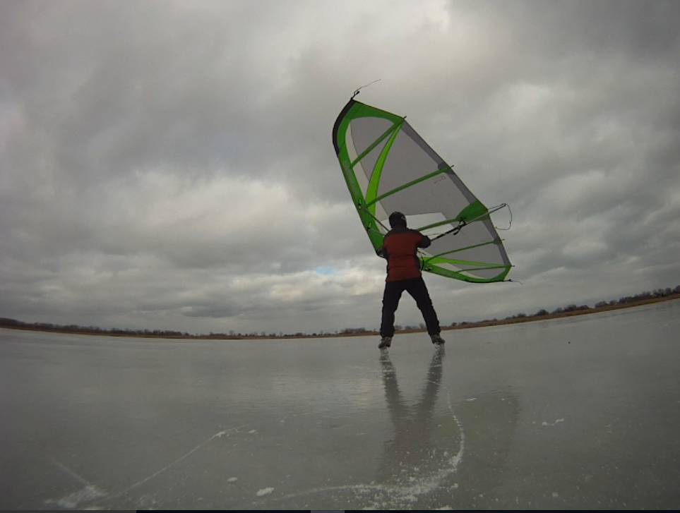 The Board Room Blog, Windsurfing/Kiteboarding/Winging Log Kitewing ice