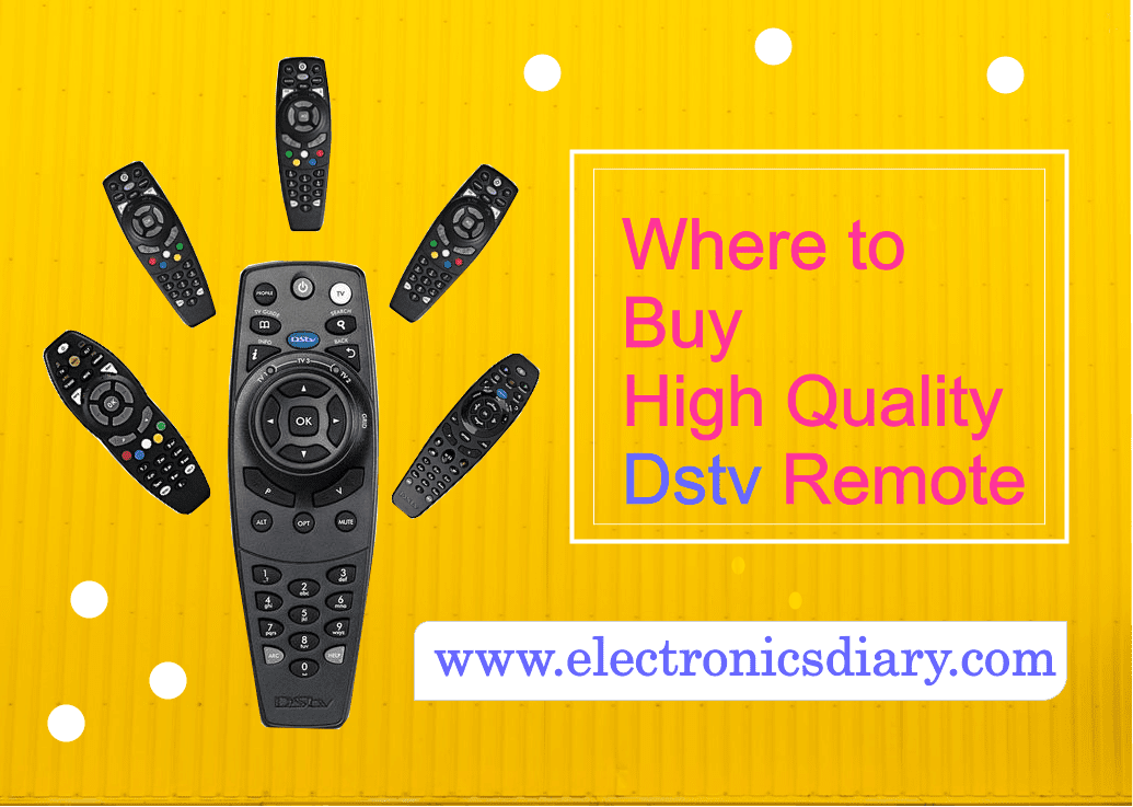 Where to Buy Dstv Remote Control Electronics Diary