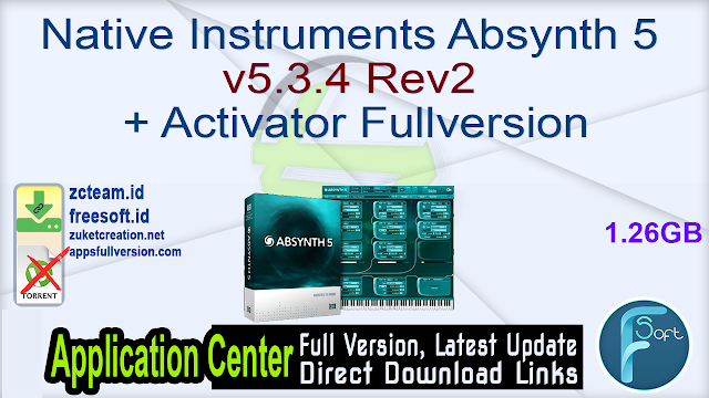 Native Instruments Absynth 5 v5.3.4 Rev2 + Activator Fullversion