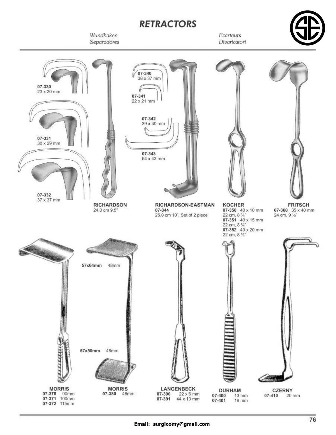 SURGICAL DENTAL HOSPITAL HOLLOW WARE SUPPLIER SURGICAL INSTRUMENTS