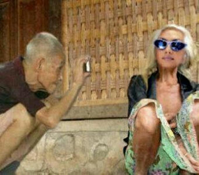  Foto Lucu Kakek dan Nenek lagi Narsis Foto dan Gambar Lucu 