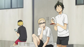 ハイキュー!! アニメ 2期11話 | 孤爪研磨 月島蛍ツッキー 山口忠 | HAIKYU!! 東京合宿 焼肉 バーベキュー