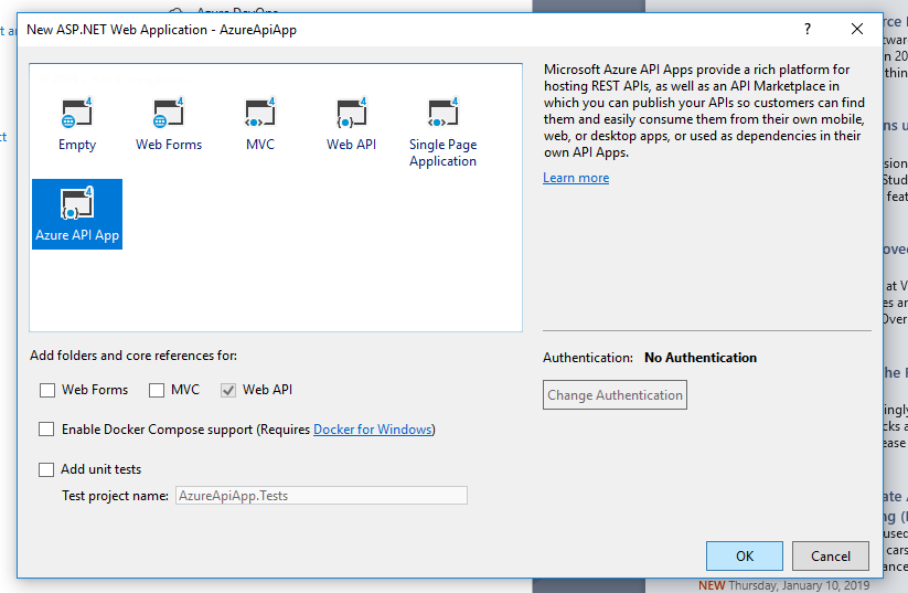 What is Azure API Apps and how it is used?