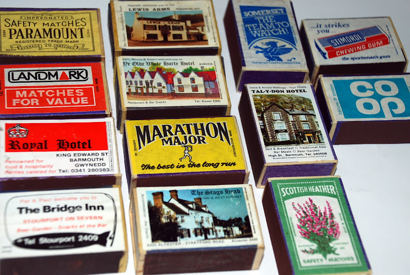 MATCHBOXES AND LABELS COLLECTION WOODEN MATCHBOX