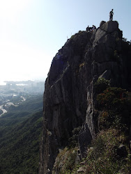 On top of Lion Rock