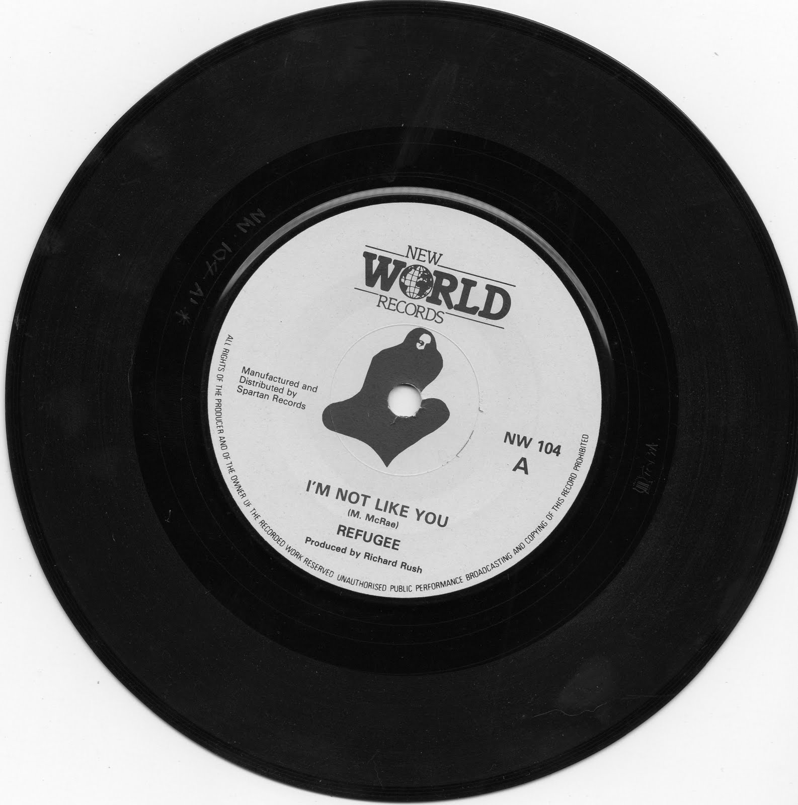 My Life's a Jigsaw: Refugee - I'm Not Like You (1981)