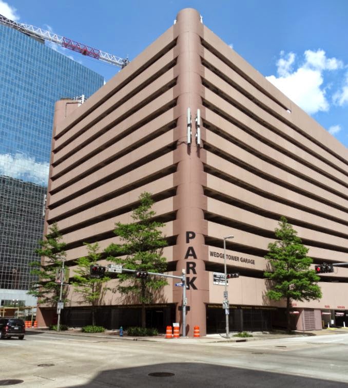 Houston in Pics Downtown Houston Parking Garages
