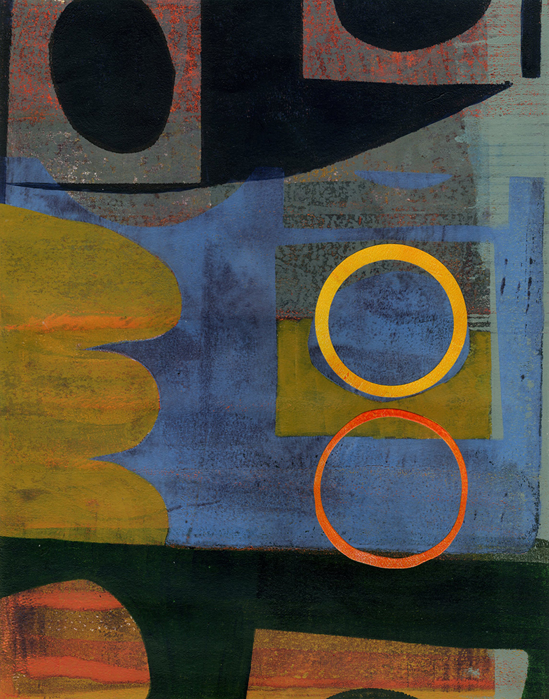 Michèle Brown Artist The Old Cells Studio Painting/Collage