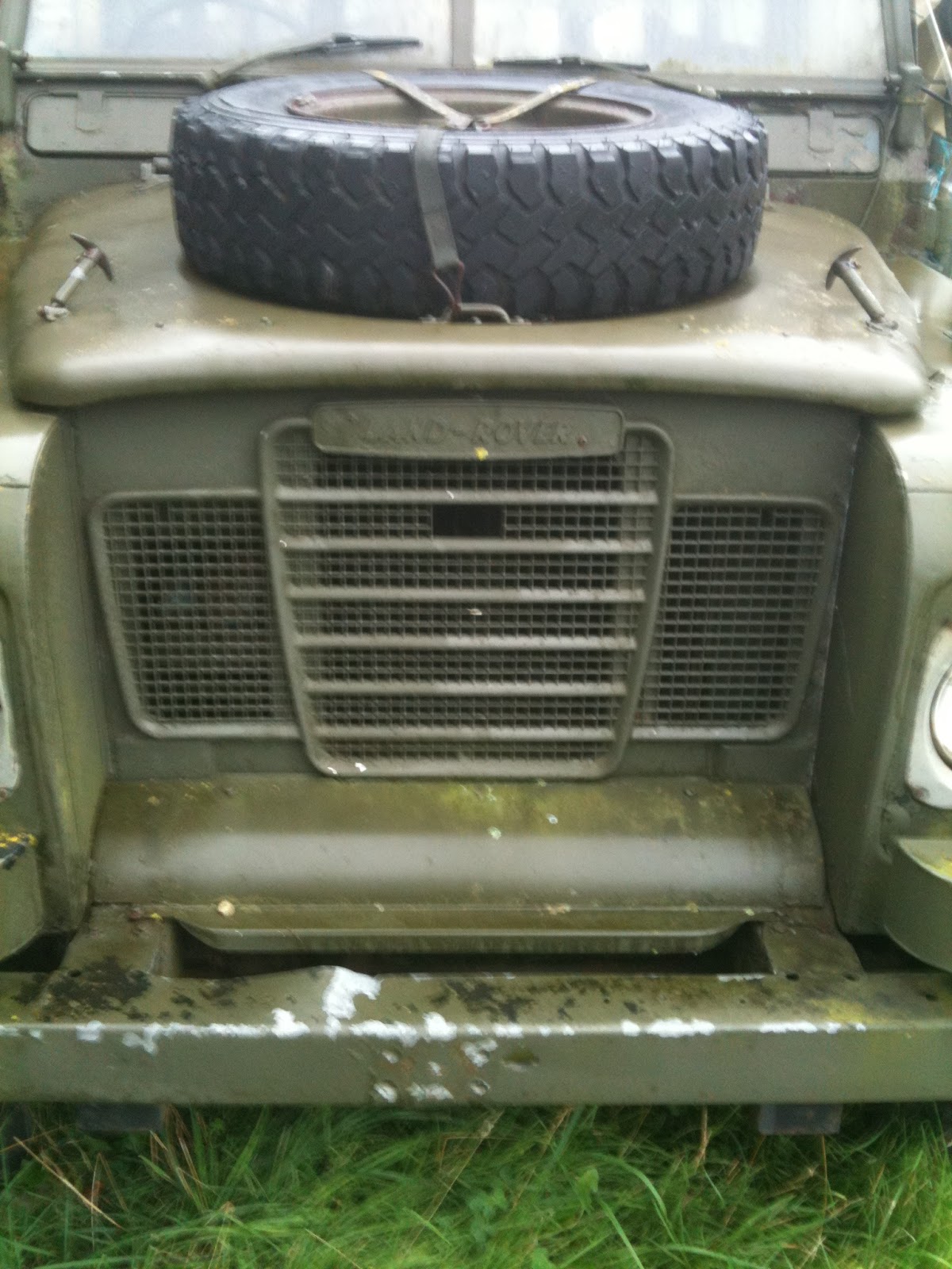 RAF Series 3 EOD Land Rover