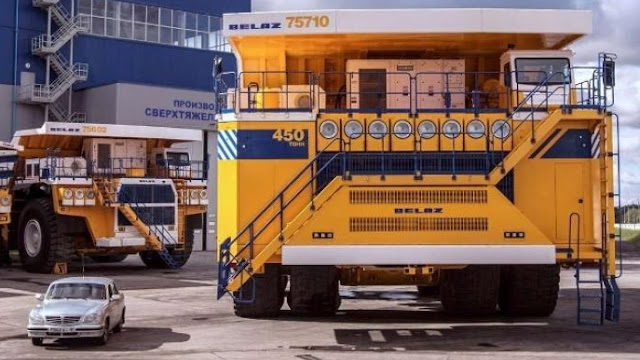 gambar truk terbesar di dunia-kuning
