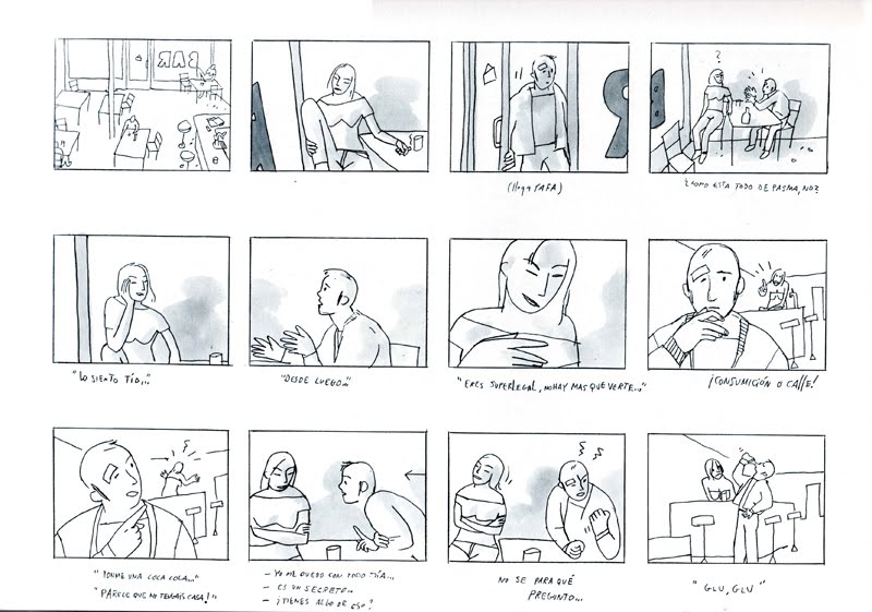 Рисунок раскадровка 12 кадров