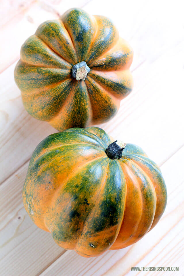 Stuffed Acorn Squash with Beef, Apple & Rice The Rising Spoon