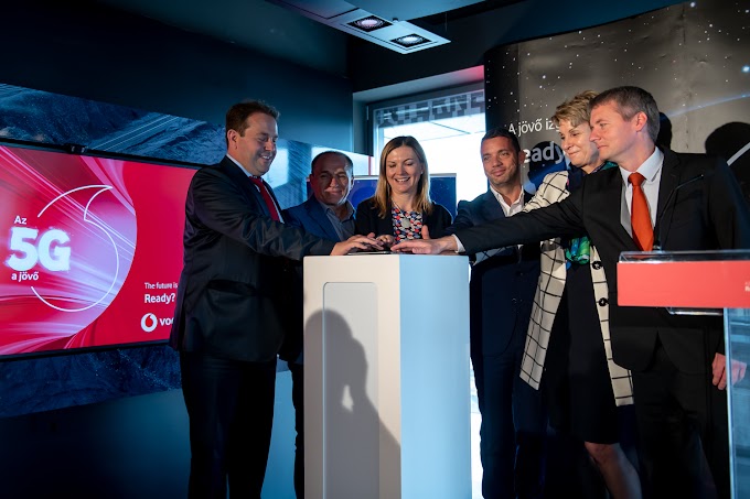 A Vodafone bekapcsolta Budapest első 5G bázisállomását