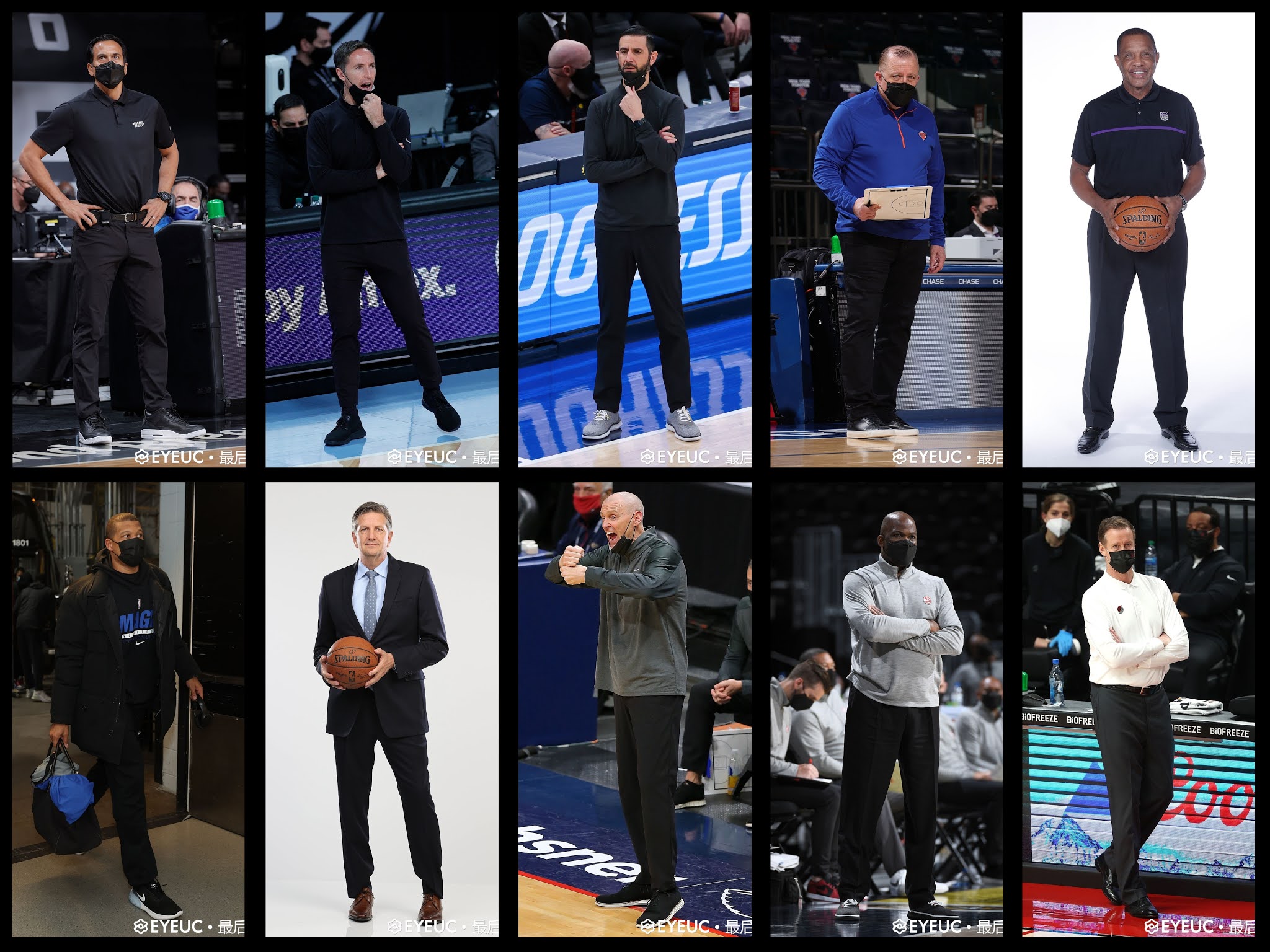 NBA 2K21 Coach Updated Full Body Portraits Pack by Li Arui
