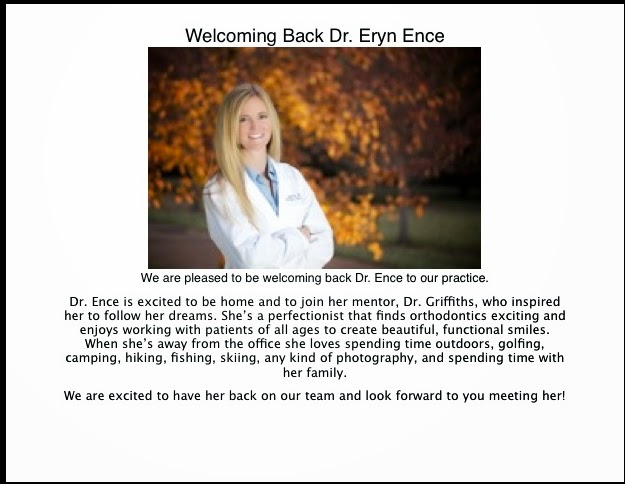 Welcoming Back Dr. Ence