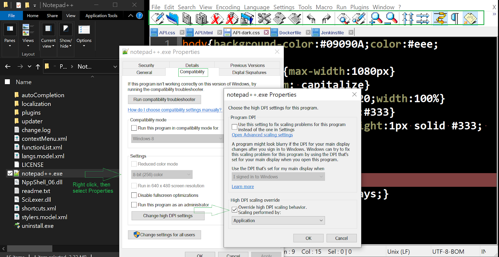 Alex Blog notepad++ with bigger toolbar icon