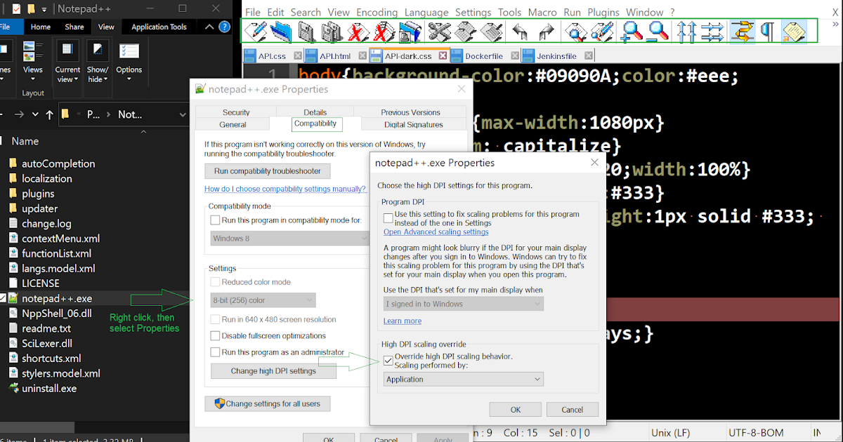 Alex Blog notepad++ with bigger toolbar icon