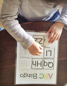 Alphabet Bingo game