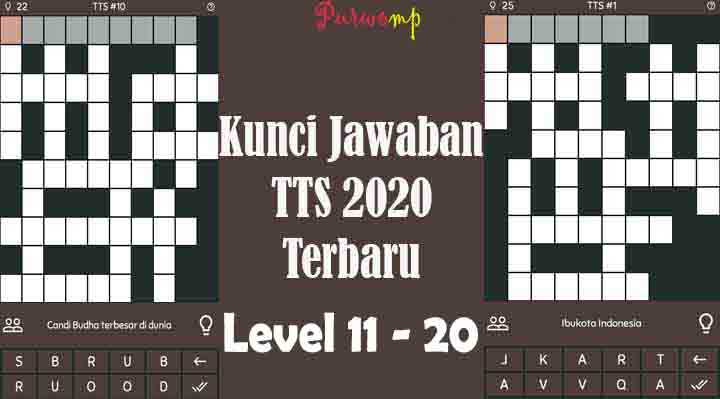 Kunci Jawaban Tts Pintar 2020 Level 11 100 Teka Teki Silang Offline Dunia Gadget