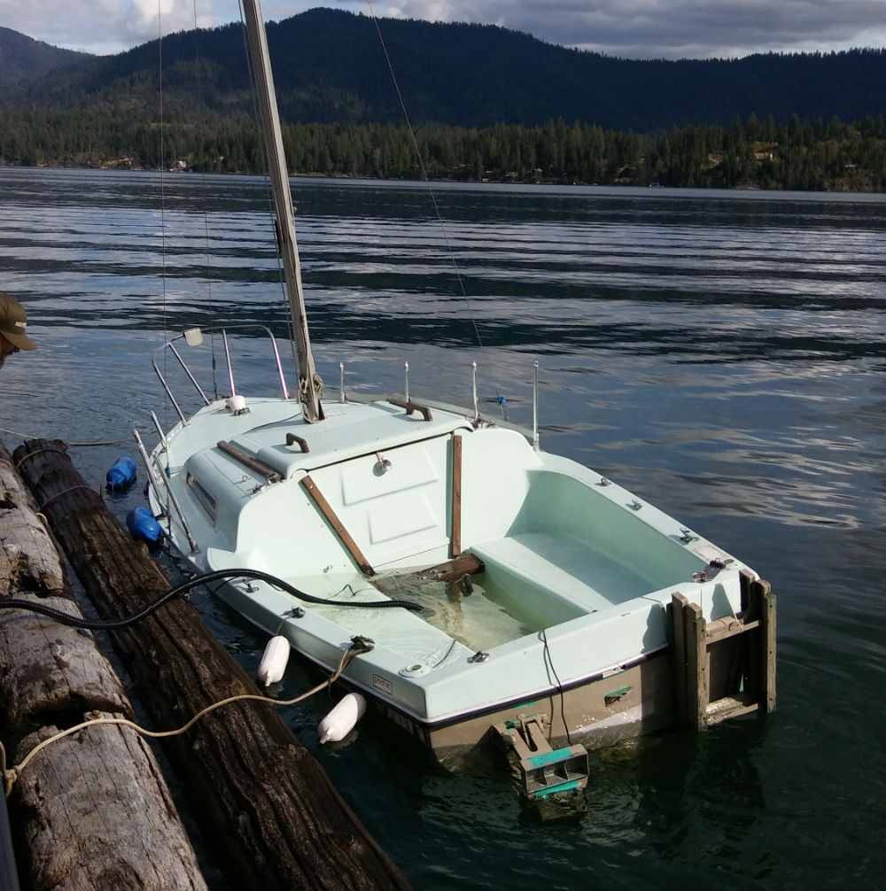 Funtosail Sailboat Almost Sinks