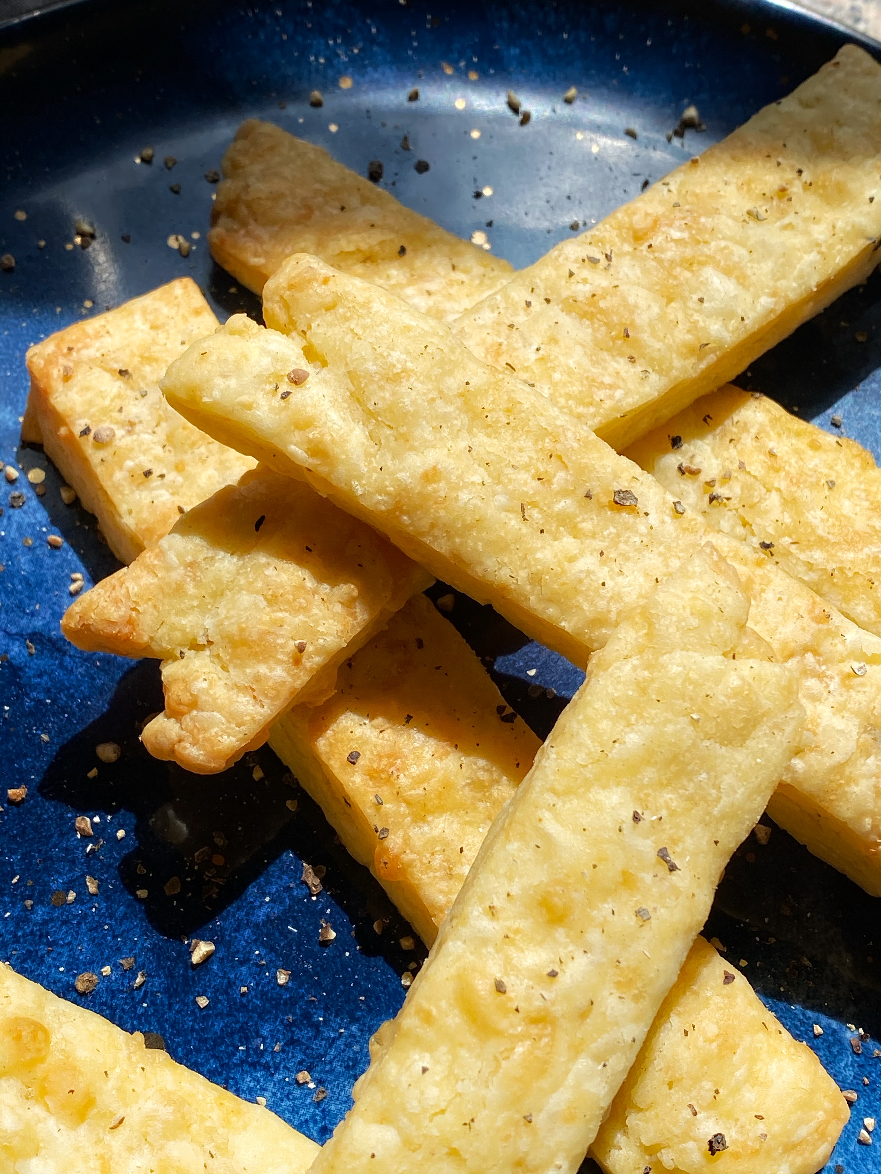 RECIPE BUTTERY BLACK PEPPER CHEESE STRAWS Nancy WhittingtonCoates