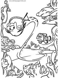 finding nemo coloring pictures