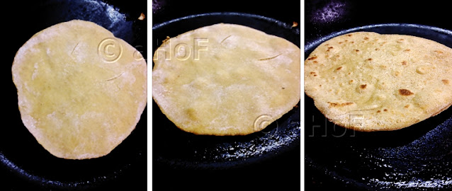 Making Chapatis, skillet, how-to