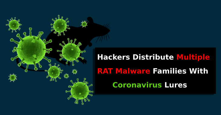 Hackers Distribute RAT Malware Families with Coronavirus Lures