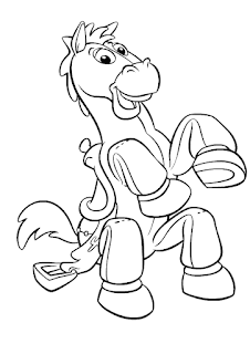 Coloring page of Toy story