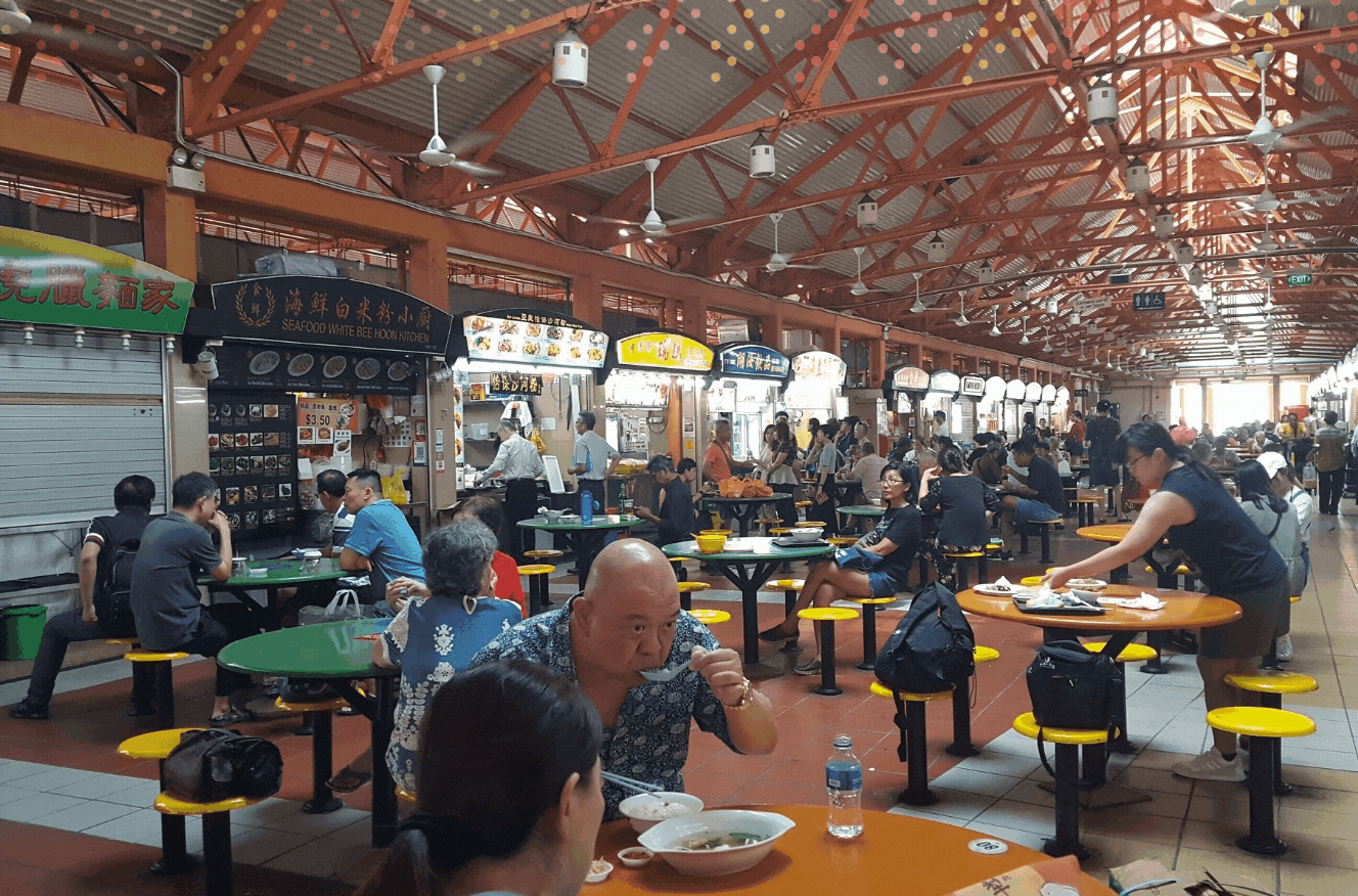 Singapore hawker centre