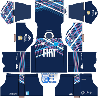 camiseta de racing 2019 para dream league soccer