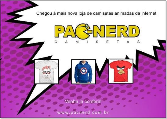 Pac Nerd Camisetas