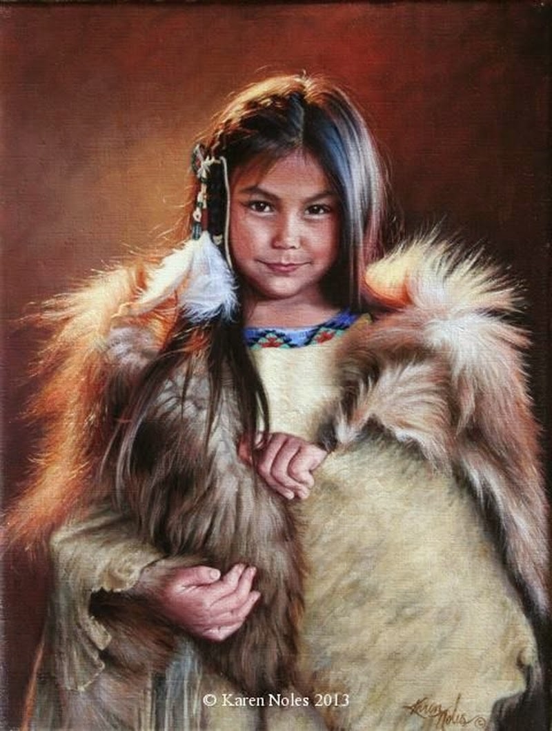 Available Western and Native American Painter Karen Noles DANCE