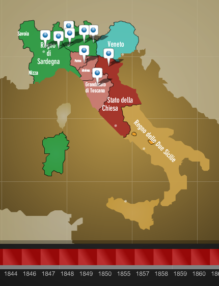 GrandeterzaD: Fantastica timemap del Risorgimento
