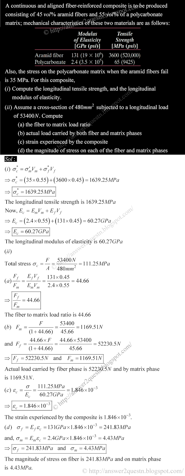 Questions - Answers: Materials Engineering (MT30001) Assignment - 2 ...