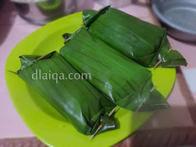 nasi bungkus siap dibakar