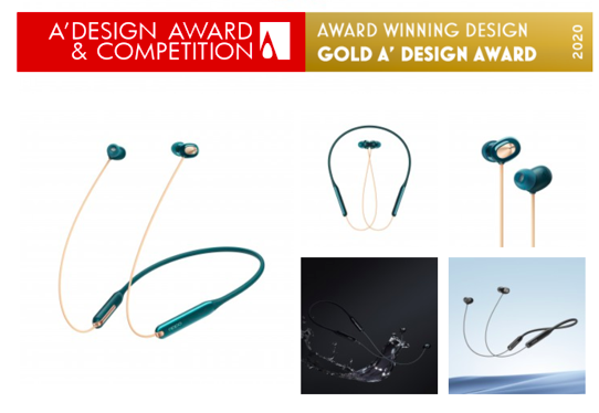 OPPO Wireless Headphones win 1 Gold, 2 Platinum in A'Design Awards
