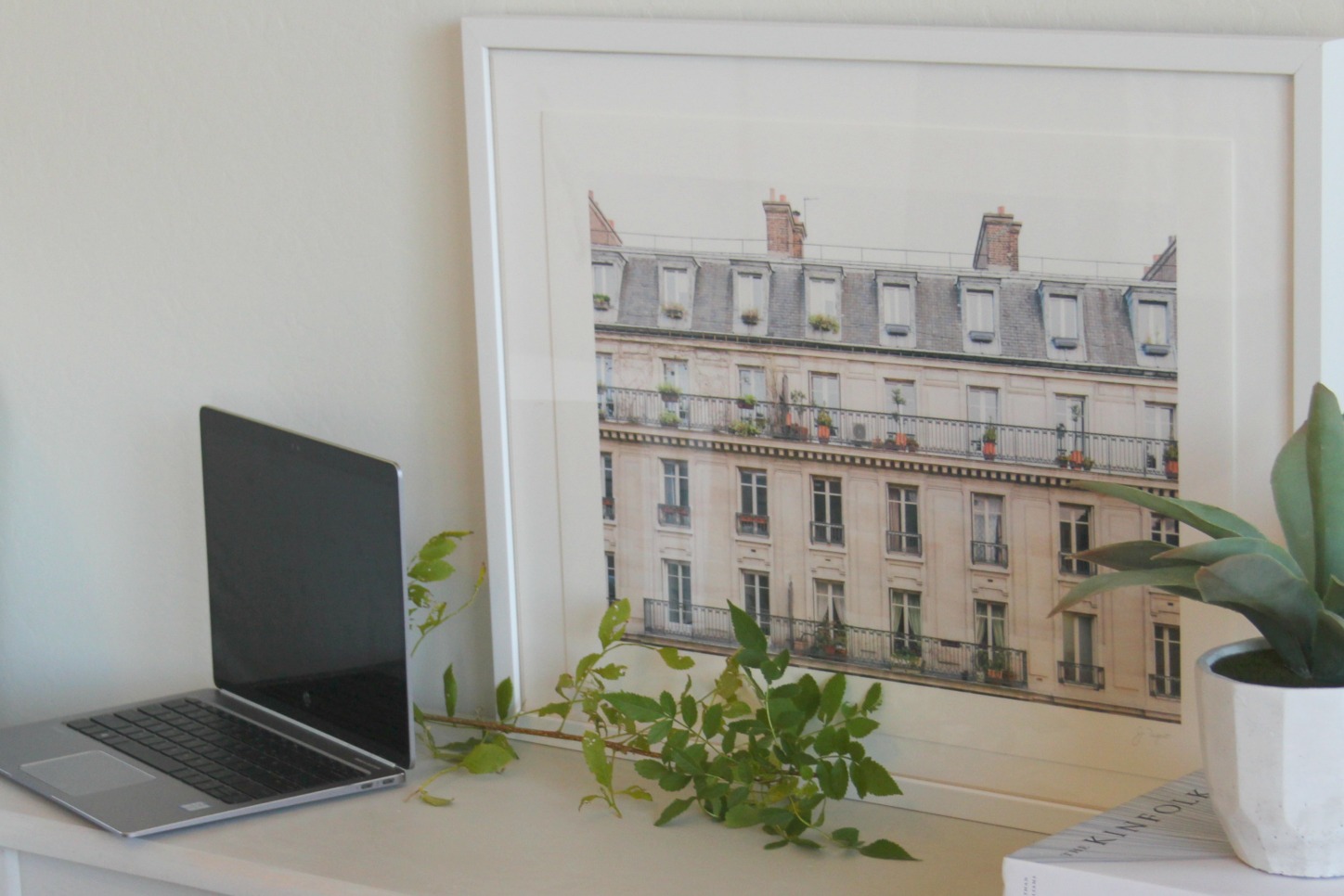 Paris and Stockholm art prints from Minted at Hello Lovely's Arizona Fixer Upper