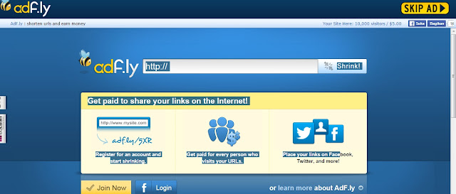 Cara Dapatkan Uang dari FB, Twitter dan SosMed dari Adf.ly Cara Dapatkan Uang dari FB, Twitter dan SosMed dari Adf.ly