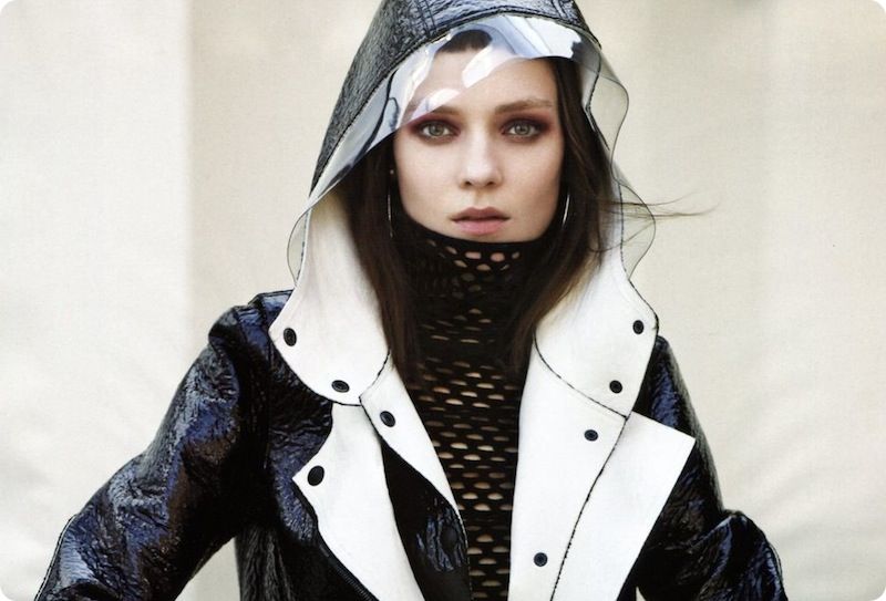 leather hits: kati nescher by josh olins for vogue china august 2012 ...
