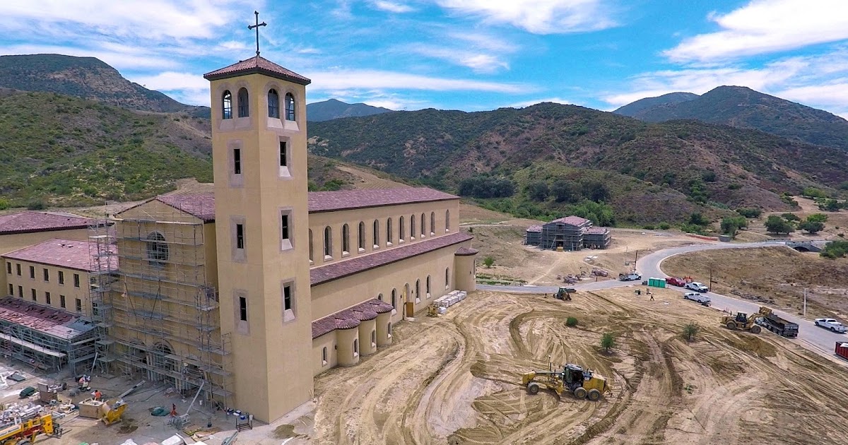 The New St. Michael's Abbey in California An Architectural Landmark