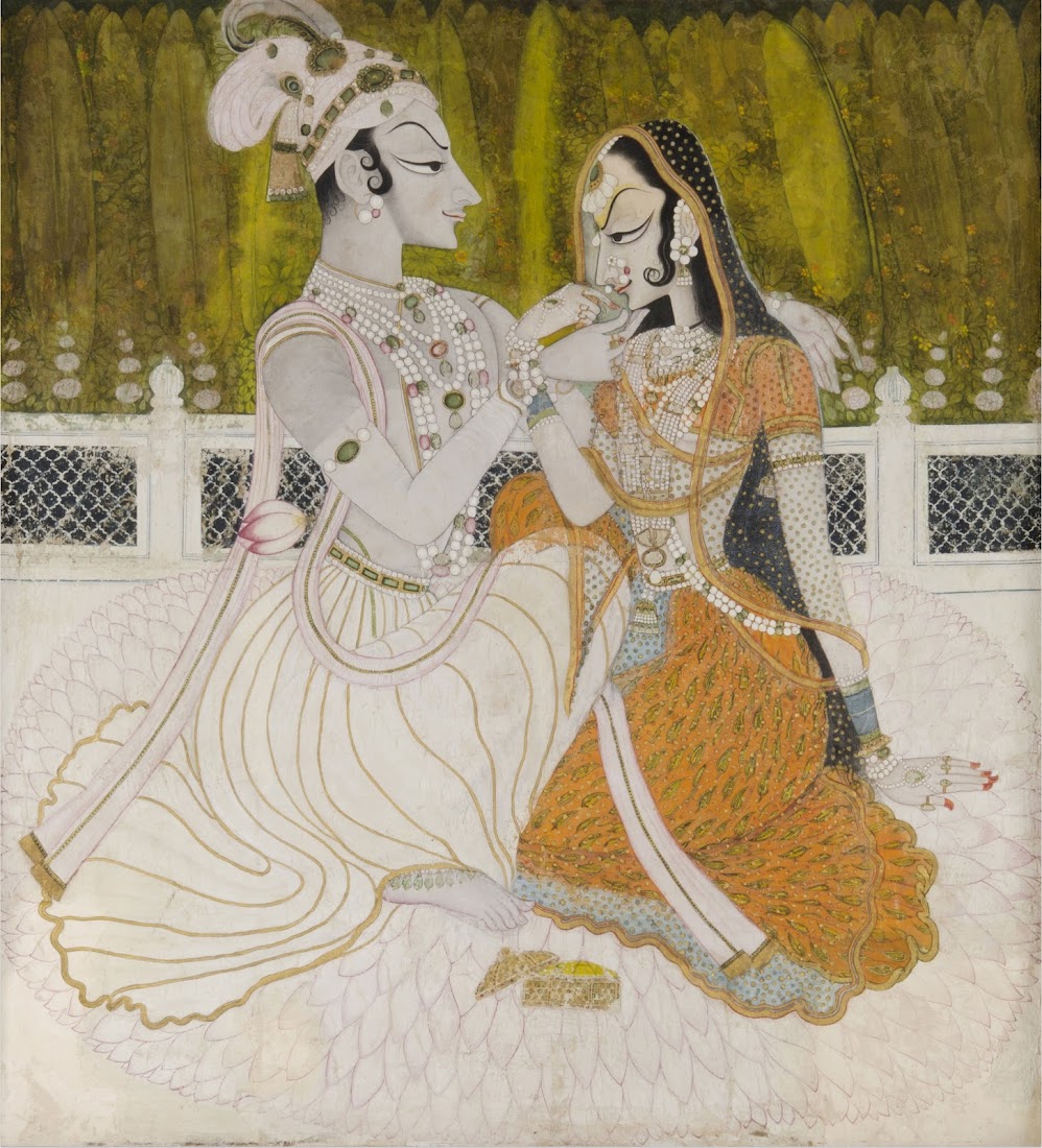 Krishna and Radha, Kishangarh, Rajasthan c1750