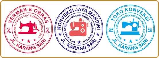 Contoh Stempel Toko Contoh Stempel Siap Edit Contoh Stempel Keren Contoh Stempel Konveksi Jahit Download Kumpulan Design Contoh Stempel Lengkap File Cdr Siap Edit