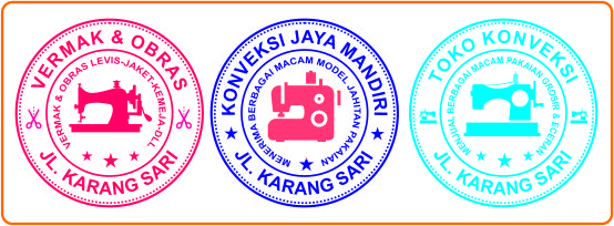 Sembako Contoh Stempel Toko Serba Ada Template Contoh Format Stempel