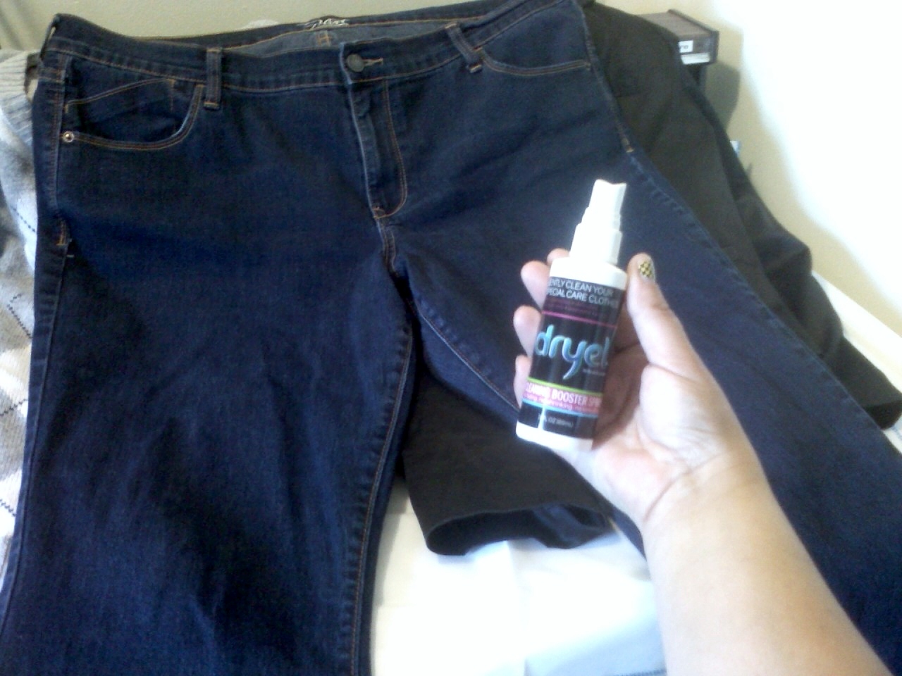 Dryel To clean and freshen special care clothes.