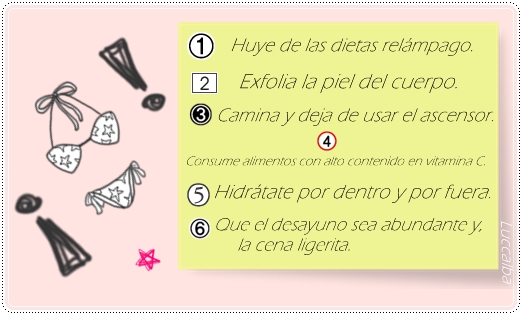 consejos operación bikini