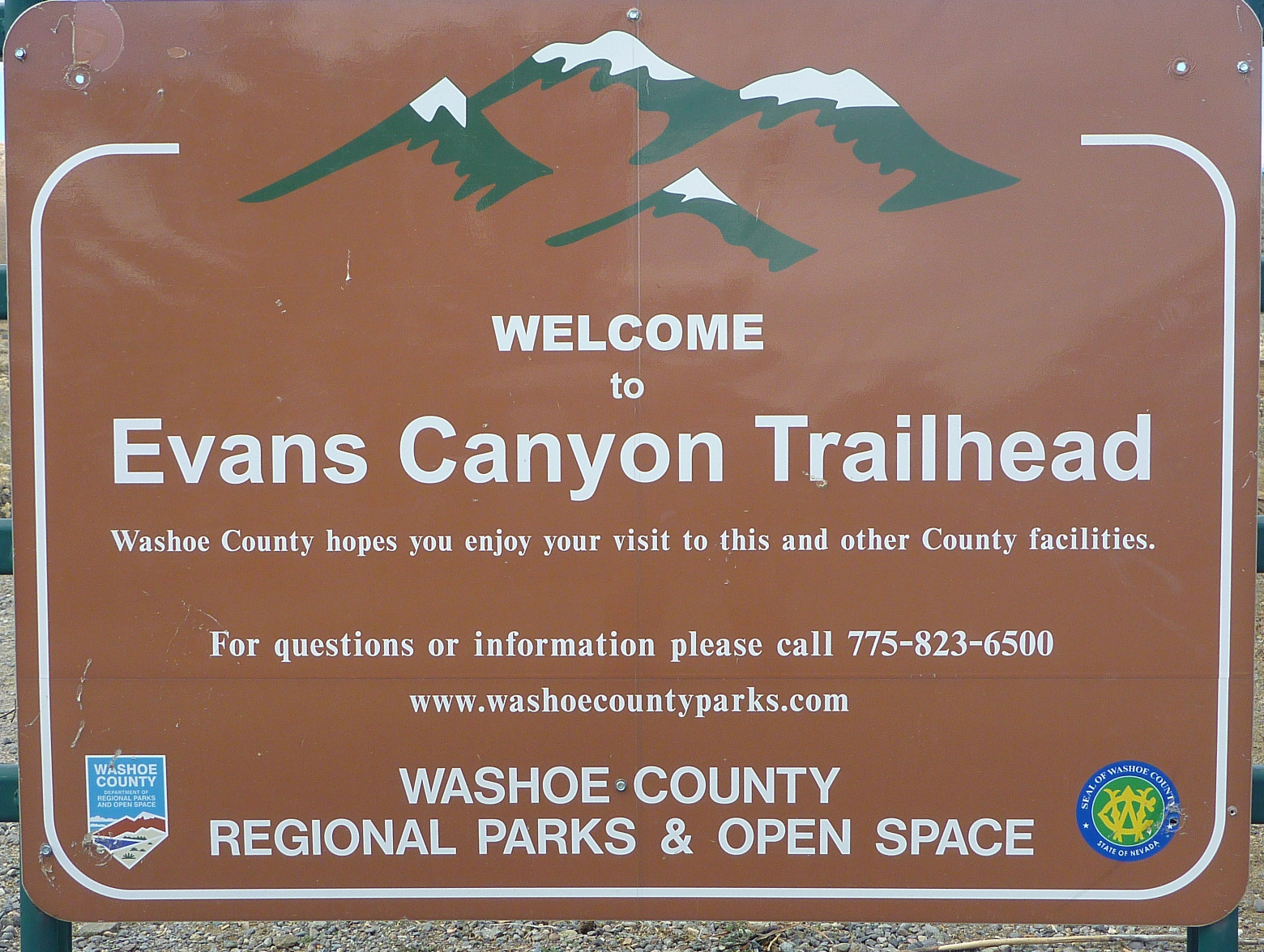 Trailing Ahead Evans Creek and Evans Canyon Trail